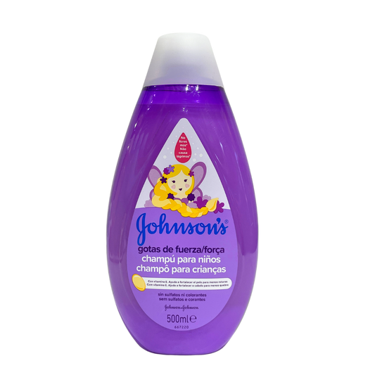 JOHNSON & JOHNSON STRENGTH DROPS WITH VITAMIN E FOR KIDS 500ML GENTLE ON EYES