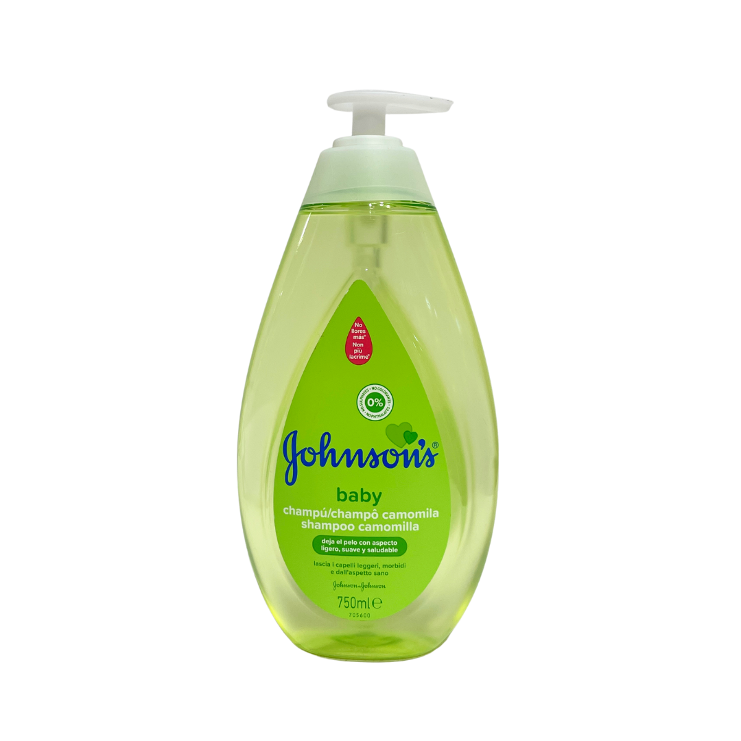 JOHNSON & JOHNSON SHAMPOO 750ML CAMOMILE SOOTHING SCENT GENTLE ON EYES