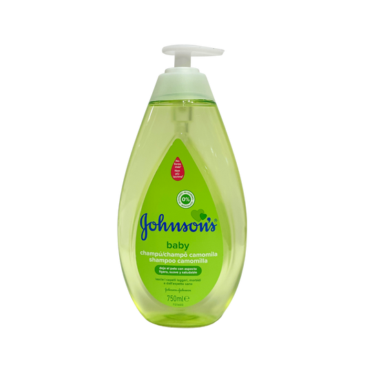 JOHNSON & JOHNSON SHAMPOO 750ML CAMOMILE SOOTHING SCENT GENTLE ON EYES