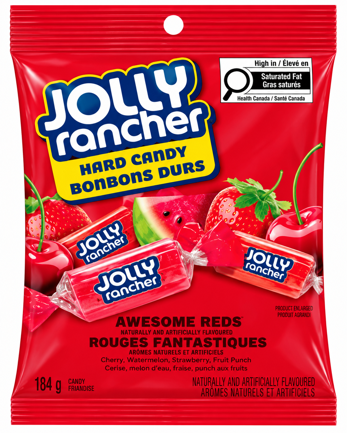 Jolly Rancher Awesome Reds Hard Candy, 184 g