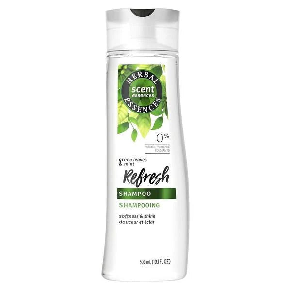 HERBAL ESSENCES - 300ML SHAMPOO GREEN LEAVES AND MINT REFRESHED