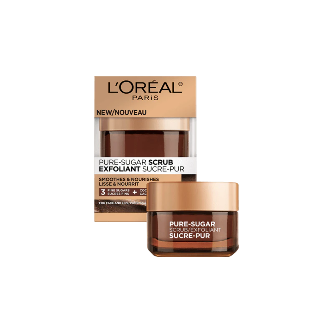 LOREAL Pure-sugar Scrub For Dry Skin