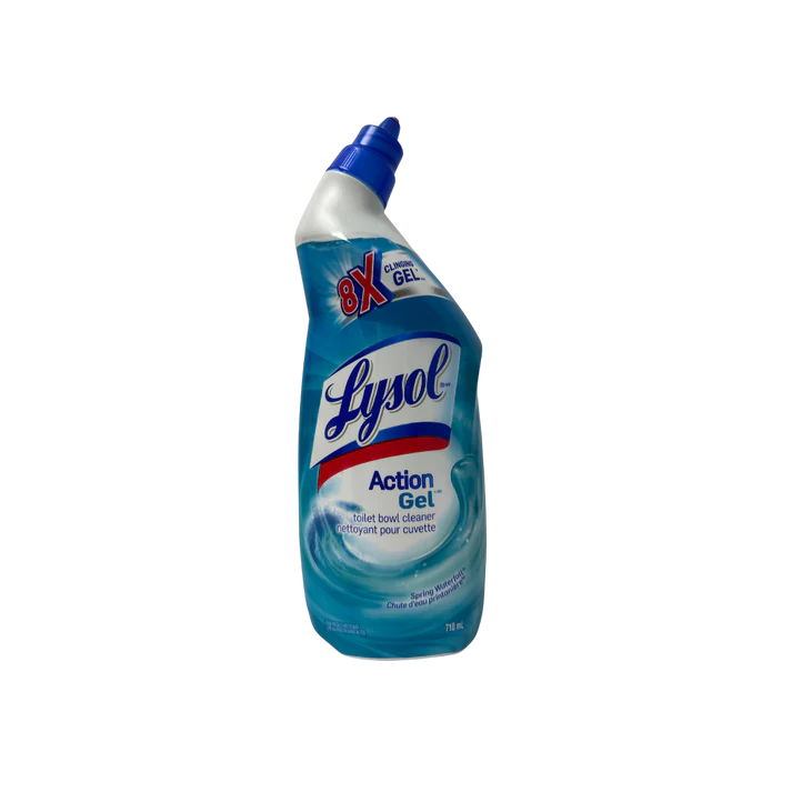 LYSOL TOILET CLEANER ACTION GEL SPRING WATERFALL