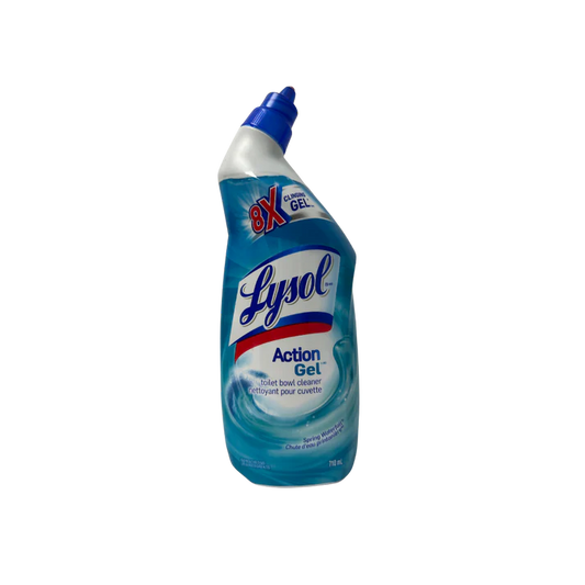 LYSOL TOILET CLEANER ACTION GEL SPRING WATERFALL