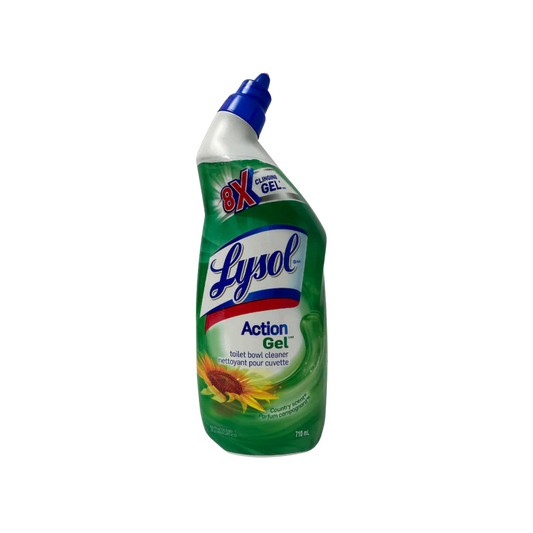 LYSOL TOILET CLEANER ACTION GEL COUNTRY SCENT