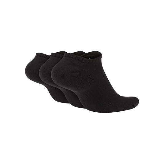 NIKE Unisex Everyday Cushion 3 Pack No Show Socks Medium