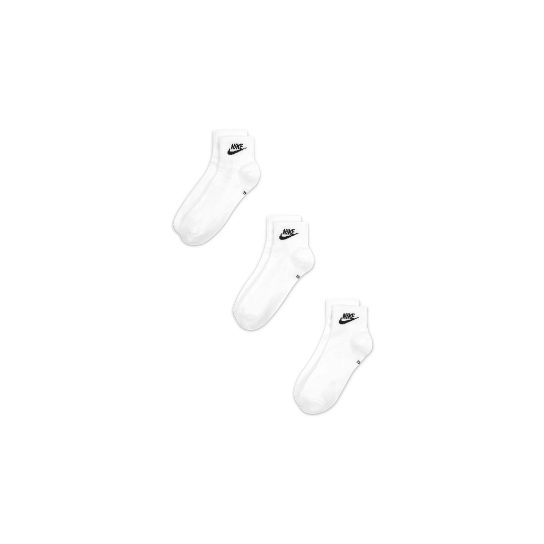 NIKE EVERY DAY ESSENTIALS ANKLE SOCKS 3 PACK LARGE