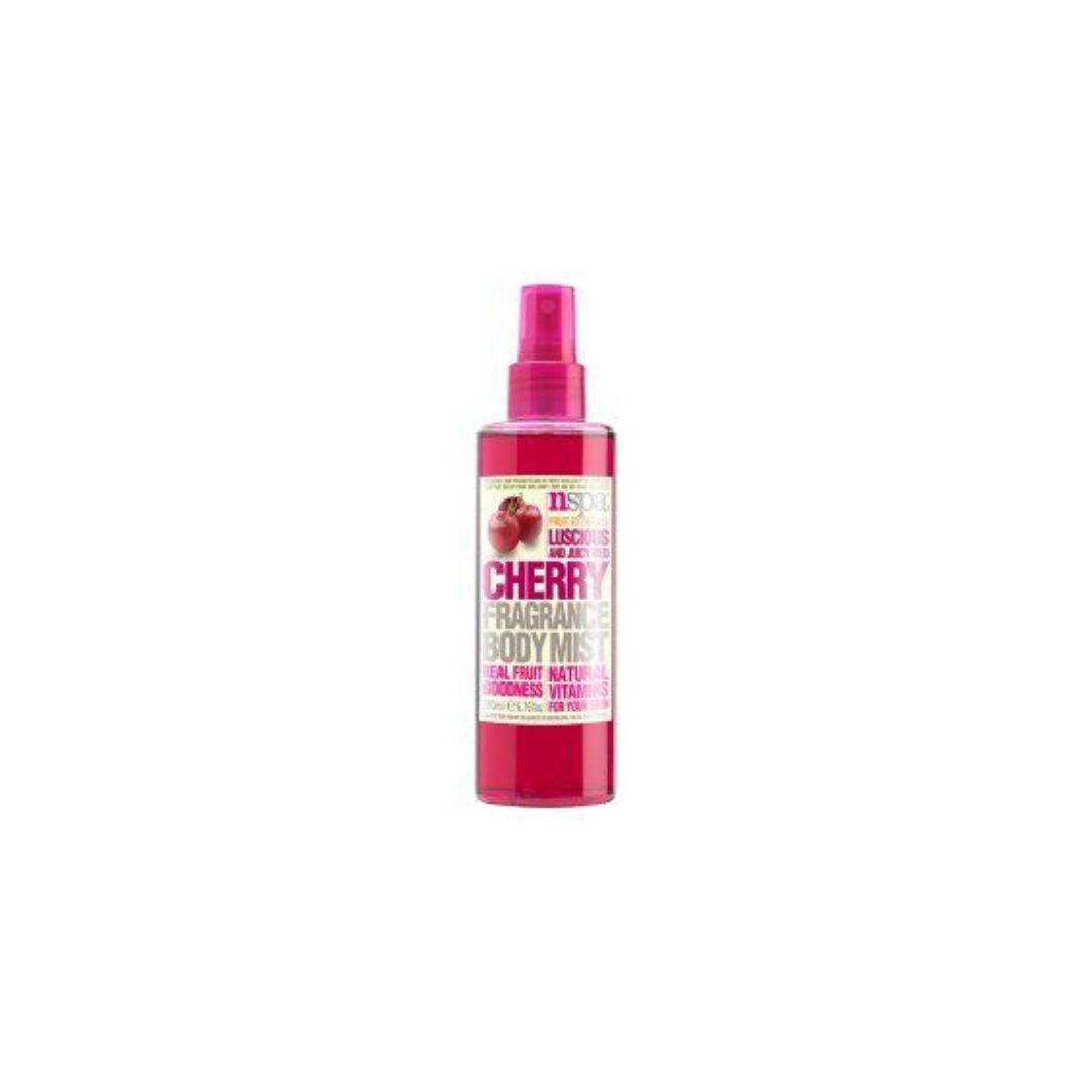 NSPA WITH REAL CHERRY FRANGRANCE BODY MIST 200ML SPRAY ( NATURAL VITAMINS FOR YOUR SKIN