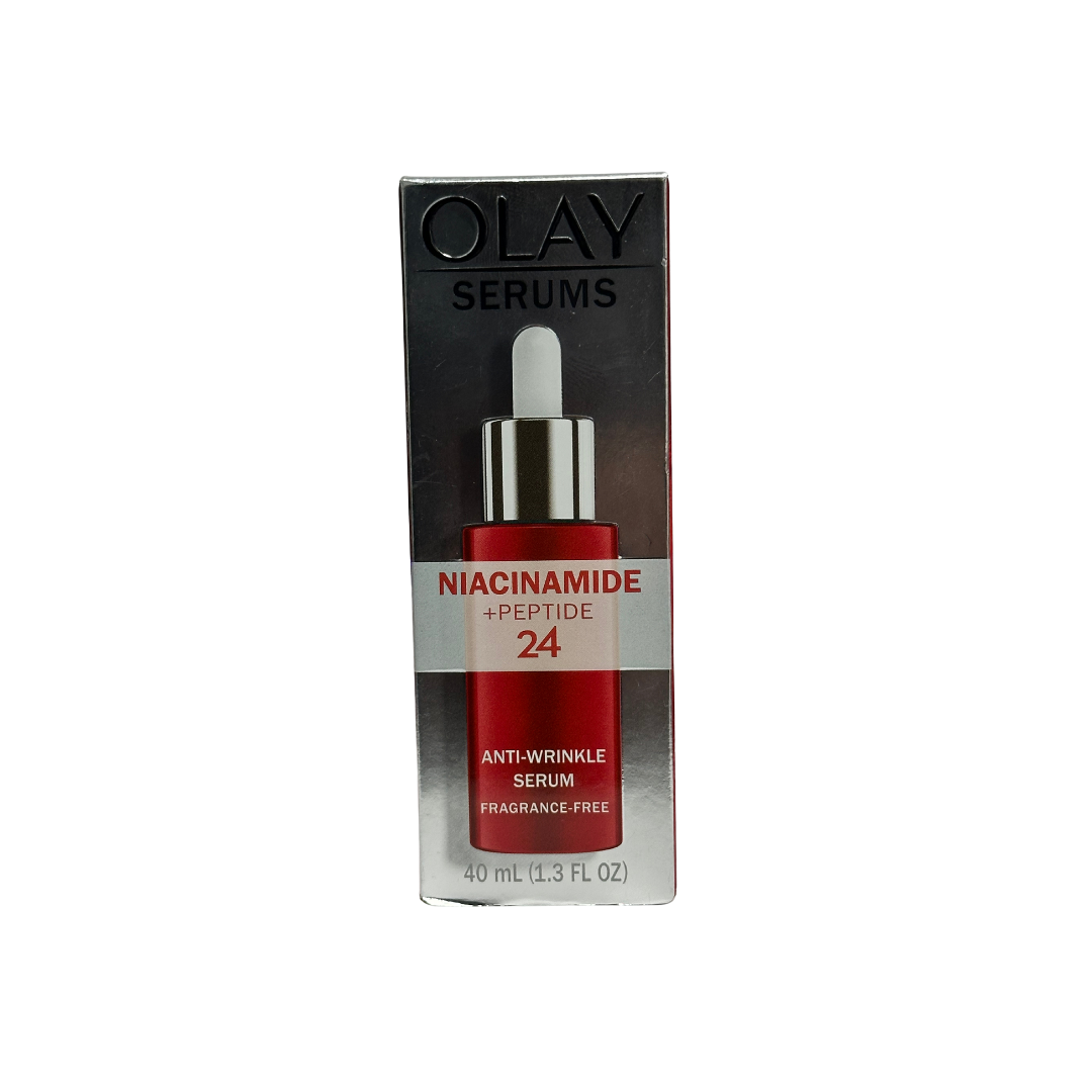 OLAY SERUM NIACINAMIDE+PEPTIDE 24  ANTI-WRINKLE SERUM FRAGRANCE FREE