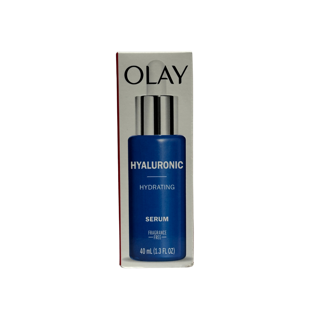 OLAY SERUM  HYALURONIC HYDRATING FRAGRANCE FREE 40ML