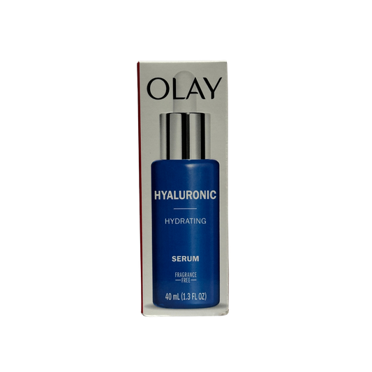 OLAY SERUM  HYALURONIC HYDRATING FRAGRANCE FREE 40ML