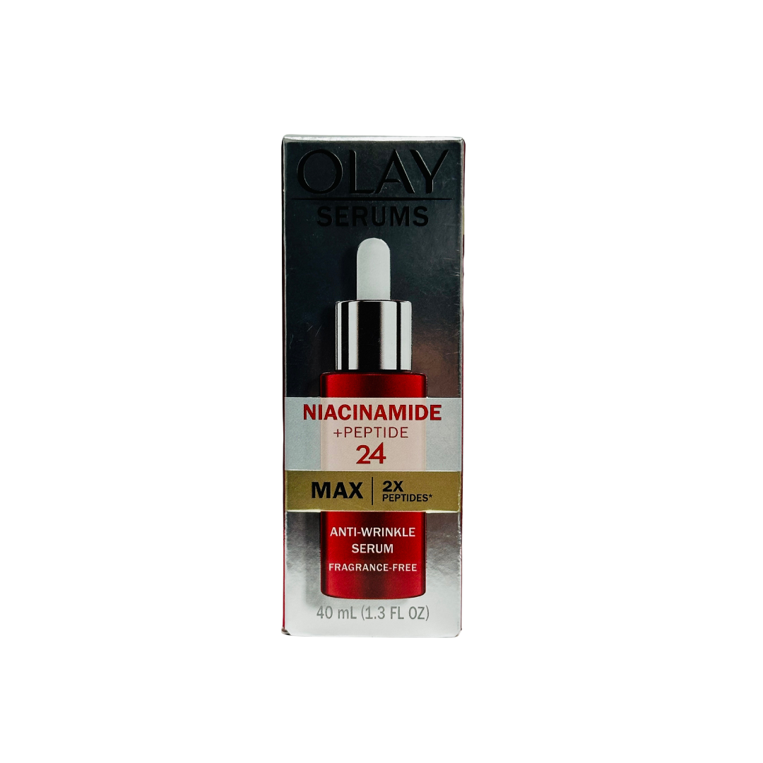 OLAY SERUM NIACINAMIDE+PEPTIDE 24 ANTI-WRINKLE SERUM 40ML