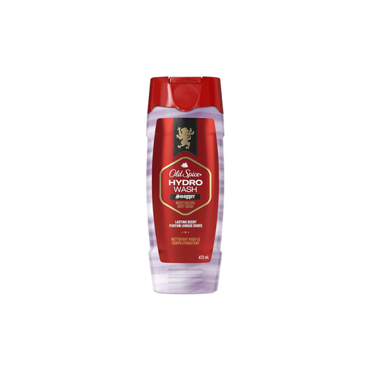Old Spice Hardest Working Collection Body Wash Hydro Wash Pure Sport Plus, 473 mL
