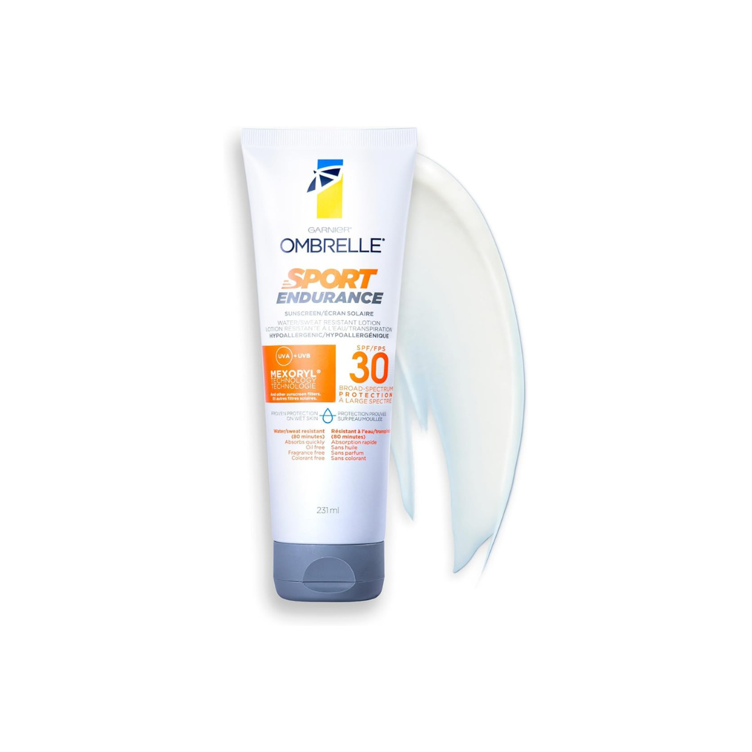 OMBRELLE SPORT SUNSCREEN 30SPF / 50ML TRAVEL SIZE TUBE UVA & UVB PROTECTION WATER PROOF ABSORBS QUICKLY & OIL FREE