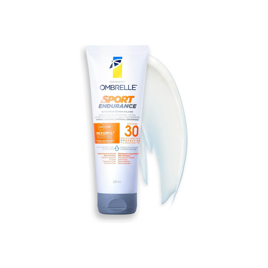 OMBRELLE SPORT SUNSCREEN 30SPF / 50ML TRAVEL SIZE TUBE UVA & UVB PROTECTION WATER PROOF ABSORBS QUICKLY & OIL FREE