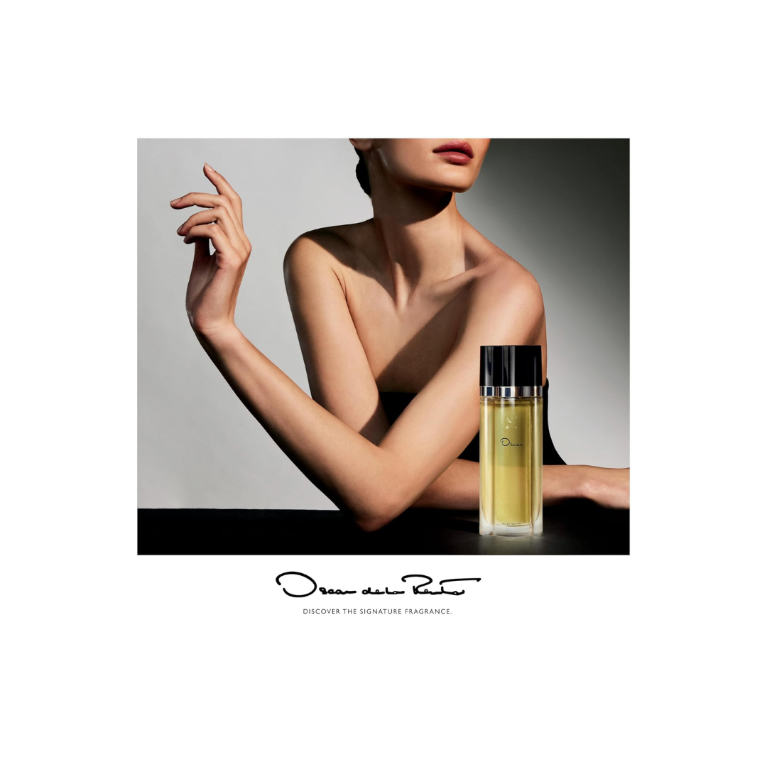 Oscar de la Renta Oscar Signature Collection, 3 Piece Gift Set for Women- Perfume Spray 3.4 Fl. Oz, Travel Spray 0.5 Fl. Oz, and Body Lotion 3.4 Fl. Oz