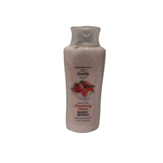 Premium Body Wash Strawberry Cream 16.9 Fl Oz