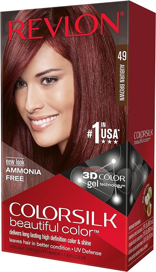 REVLON AUBURN BROWN # 49 HAIR COLOUR