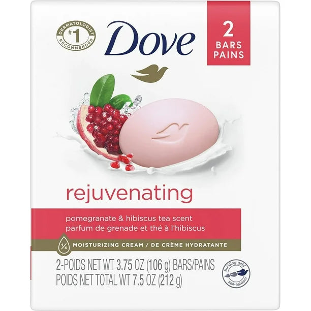 DOVE BAR SOAP REVIVE BEAUTY BAR TWIN PACK MOISTURIZING