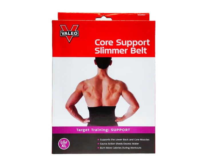 VALEO CORE SUPPORT SLIMMER BELT TARGET TRAINING ( REINFORCE YOUR CORE WHILE YOU WORKOUT AND SHED EXCESS WATER AROUND YOUR MID SECTION)