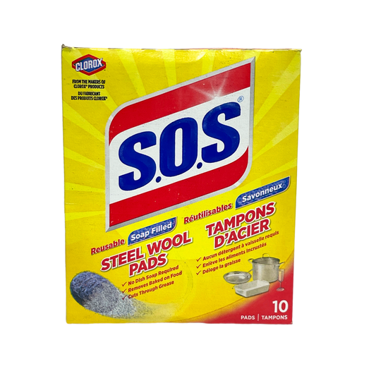 SOS STEEL WOOL PADS