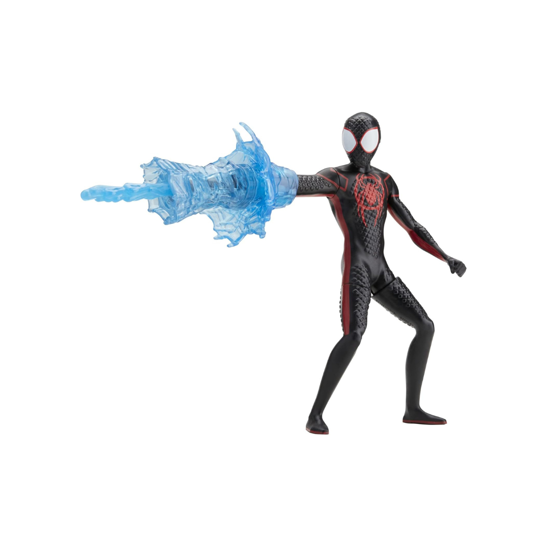 Marvel Spider-Man: Across The Spider-Verse Web Spinning Miles Morales Toy, 6-Inch-Scale Deluxe Action Figure, Toys for Kids Ages 4 and Up