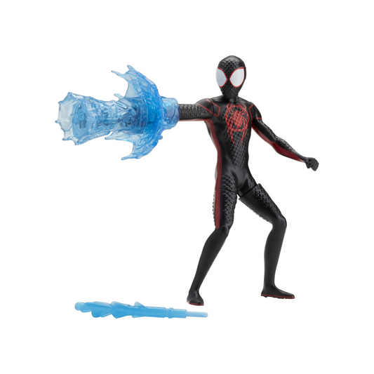 Marvel Spider-Man: Across The Spider-Verse Web Spinning Miles Morales Toy, 6-Inch-Scale Deluxe Action Figure, Toys for Kids Ages 4 and Up