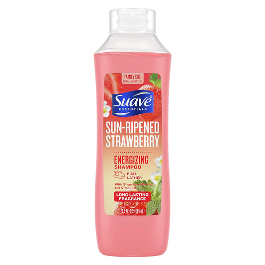 SUAVE SHAMPOO STRAWBERRY WITH VITAMIN E 443ML