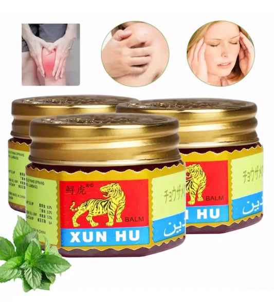 TIGER BALM FOR MUSCAR ACHES & PAIN GREAT FOR ( SPRAINS, HEADACHES, STUFFY NOSE, INSECT BITE, ITCHINESS ETC.