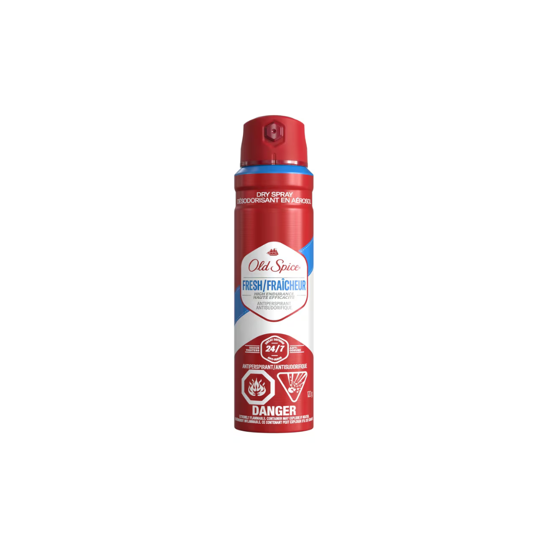 Old Spice Fresh High Endurance Antiperspirant and Deodorant Body Spray For Men 122g