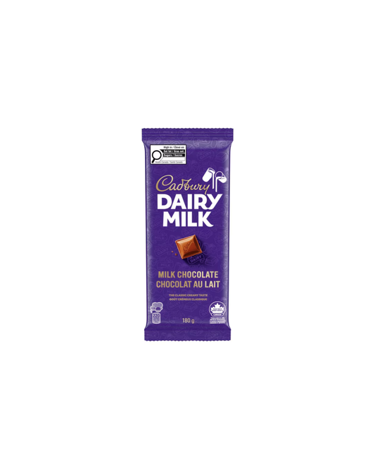 Cadbury dairy milk chocolate 180g