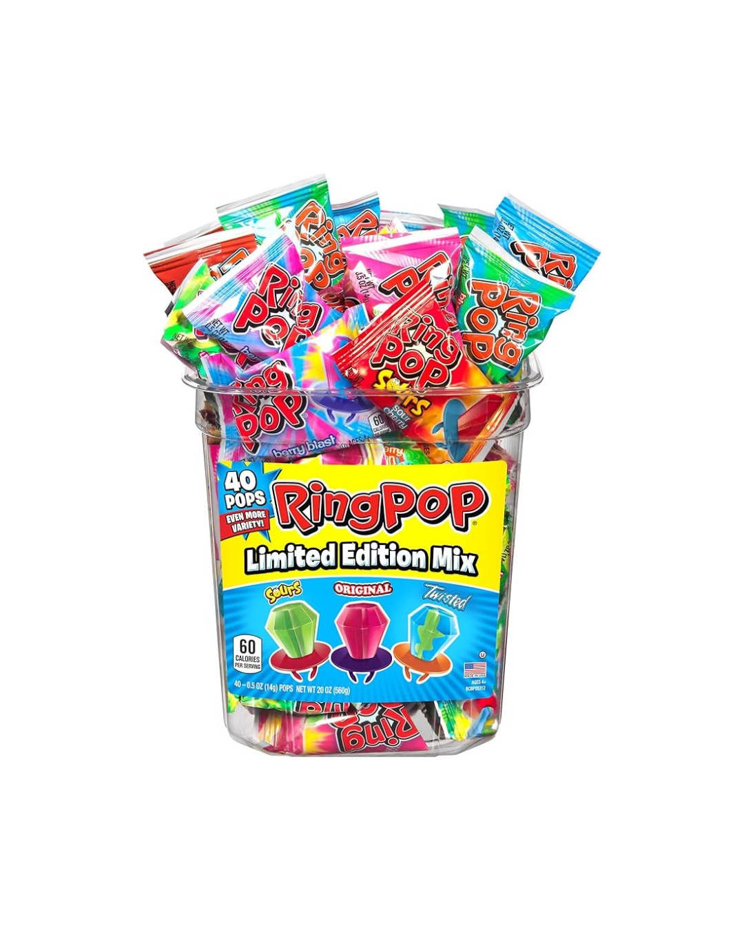 Ring Pop Variety Pack, (4 PACK)