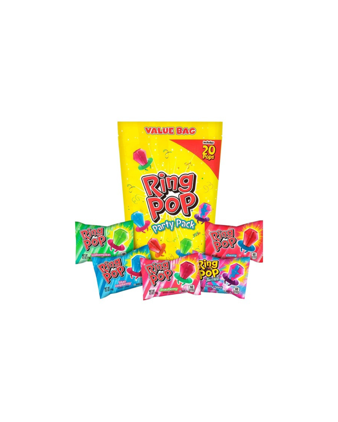 Ring Pop Variety Pack, (4 PACK)