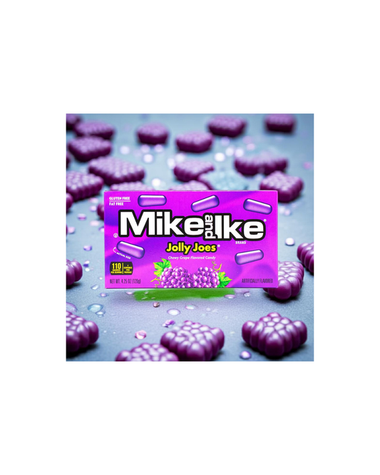 Mike and Ike Jolly Joes Grape Flavor 120g