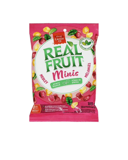 Real Fruit Minis 180g Gummies