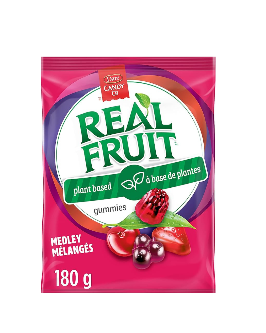 Real Fruit Gummies 180g (Plant-Based)