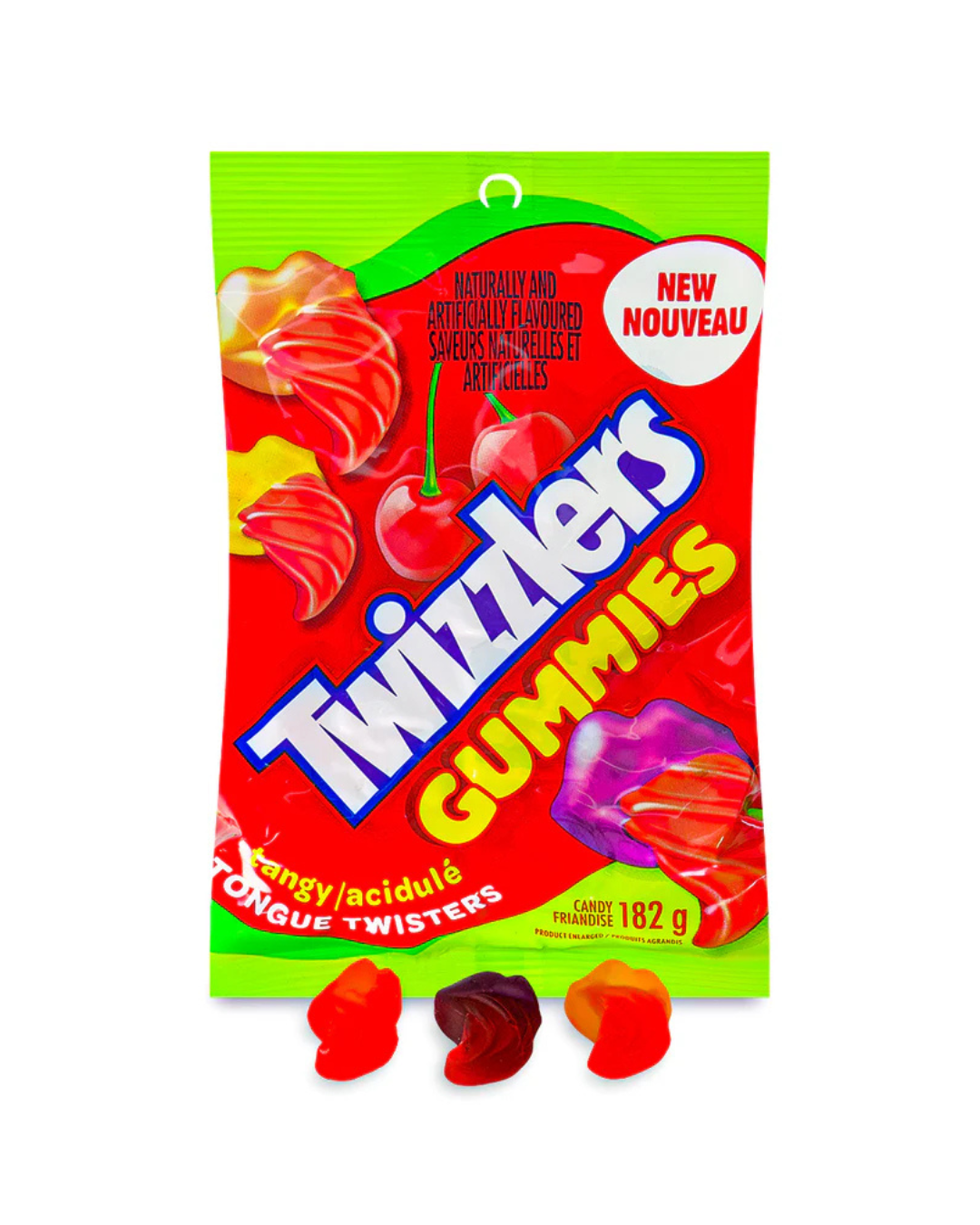 Twizzlers Gummies  Tangy 182g