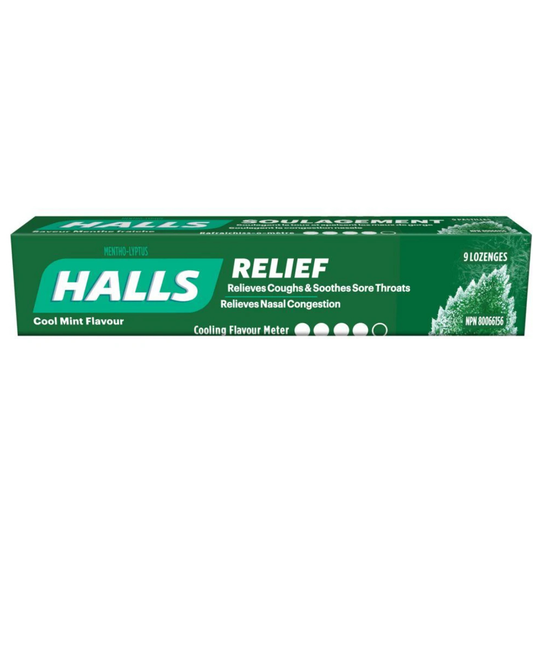 Halls Sticks Mint Flavor (Green Package)