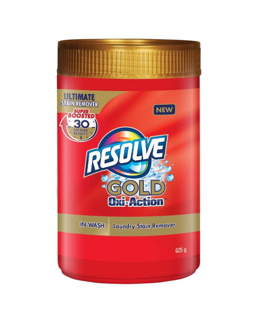 Resolve Gold Oxi Action Laundry Stain Remover 625g
