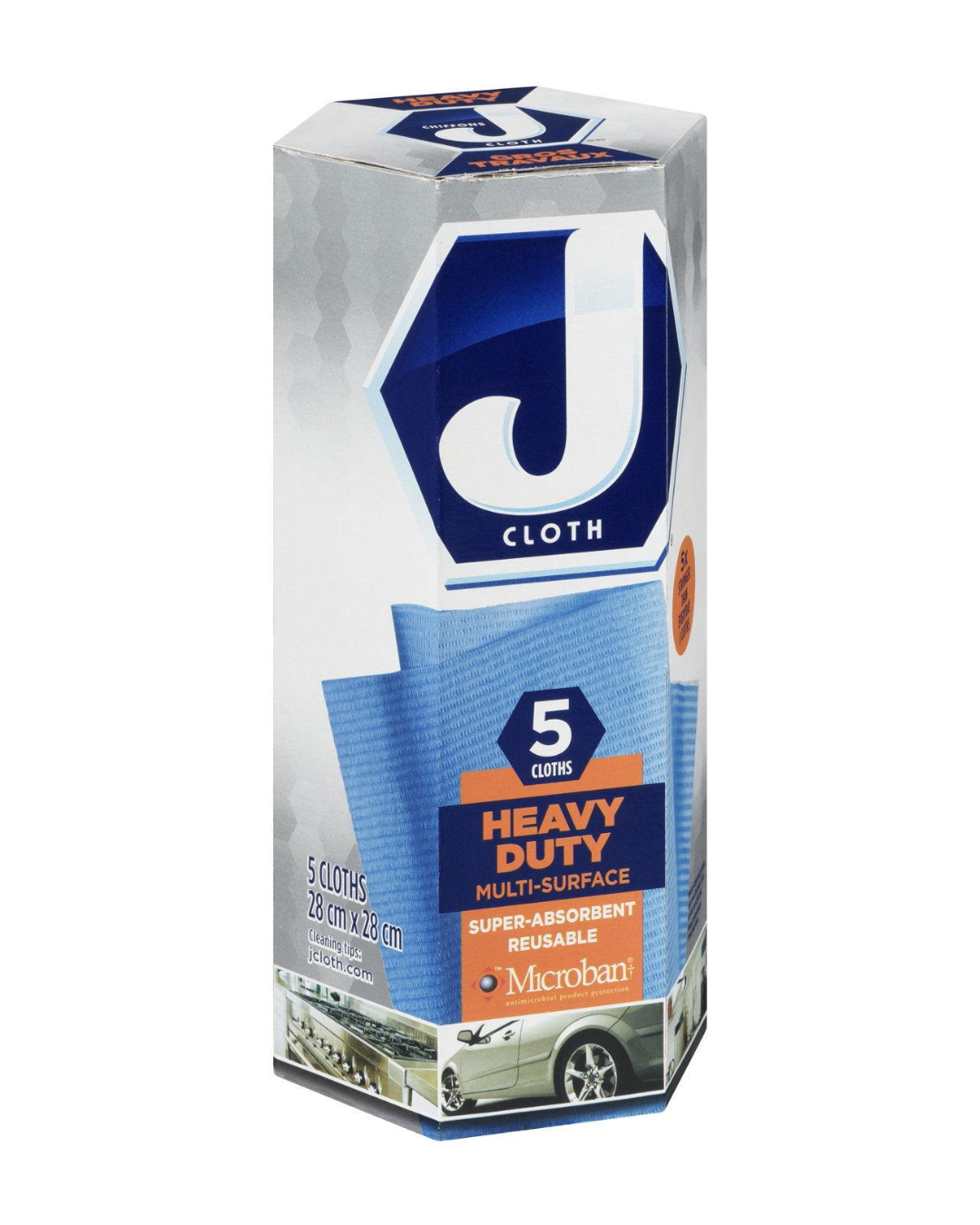 Heavy Duty Multi-Surface Super Absorbent J-Cloth