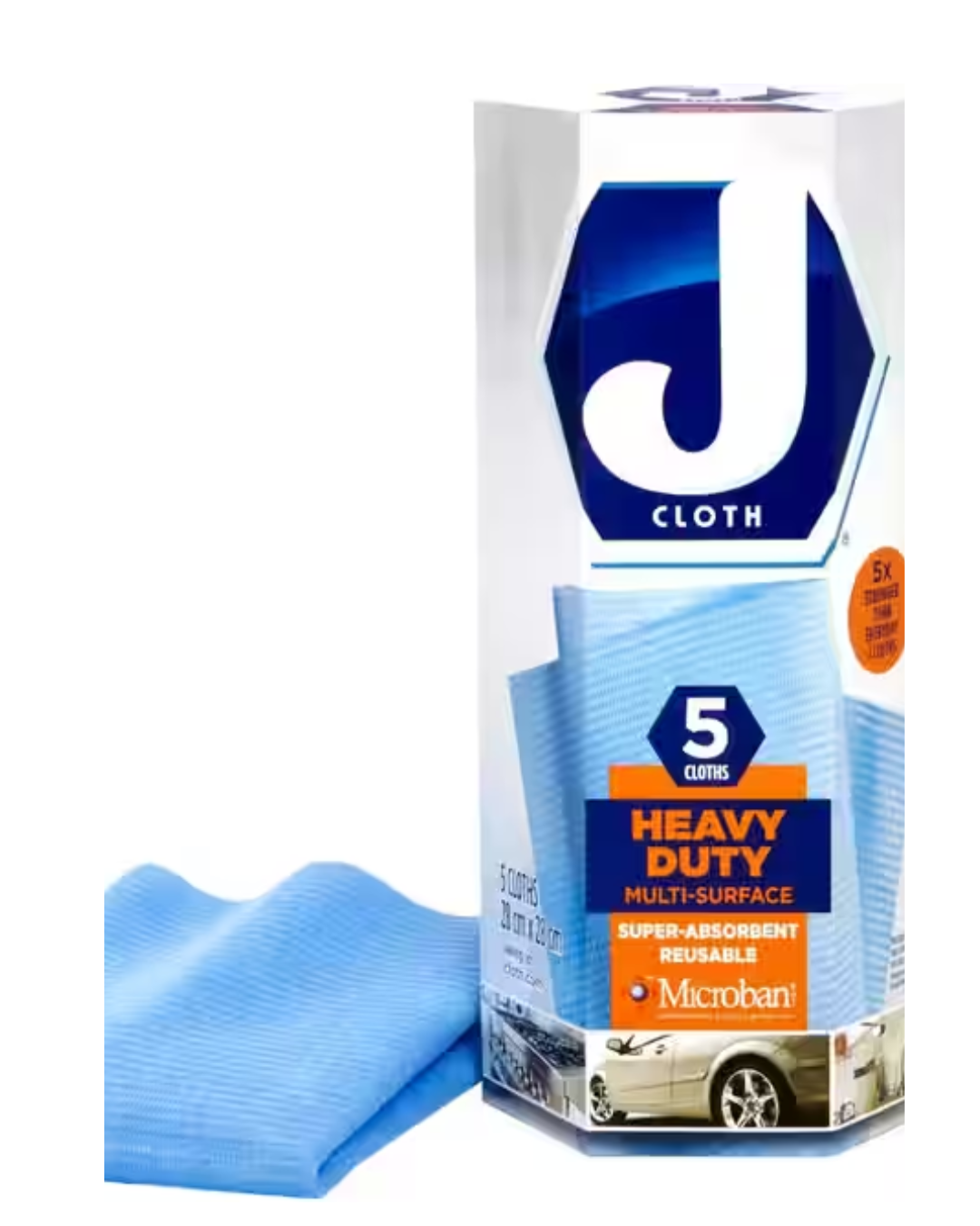 Heavy Duty Multi-Surface Super Absorbent J-Cloth