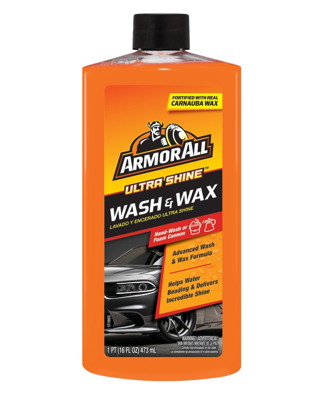 Armor All Ultra Shine Wash & Wax Foam Advanced Formula 473 mL