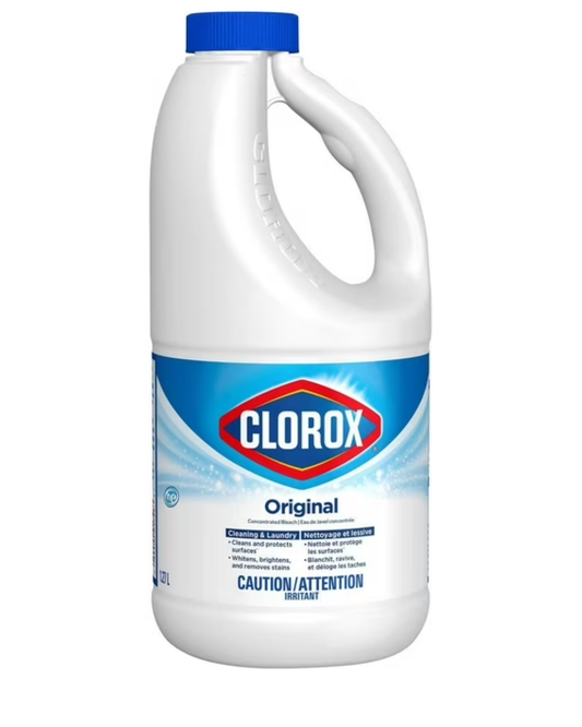 Clorox Original Concentrated Bleach 1.27 L
