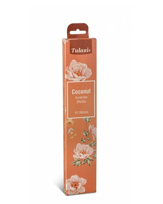 Tulasi Coconut Incense Sticks – 15 Sticks