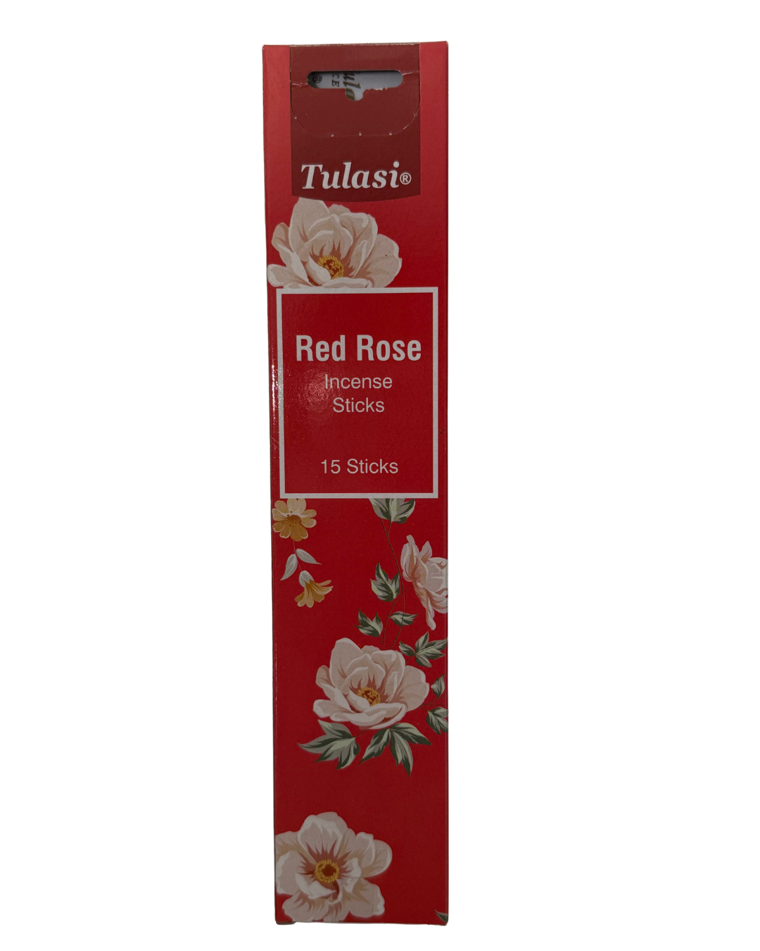 Tulasi Red Rose Incense Sticks – 15 Pack
