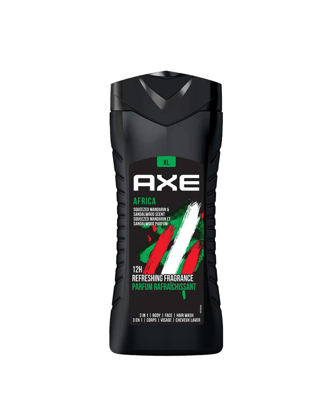 AXE Africa XL (3-in-1) Body, Face & Hair Wash (400ml)
