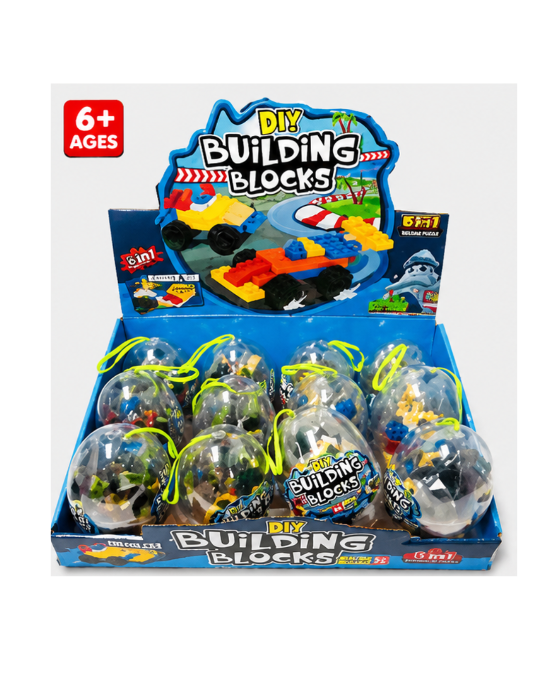 DIY LEGO-Style Building Blocks – Build a Car, Plane, Truck &amp; More! (1Pc)