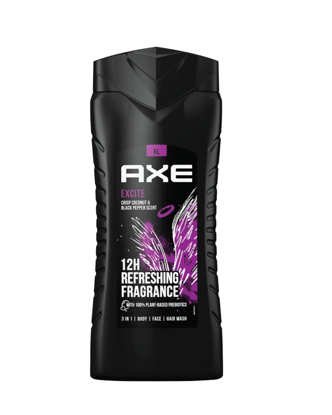 AXE Excite XL (3-in-1) Body, Face & Hair Wash (400ml)