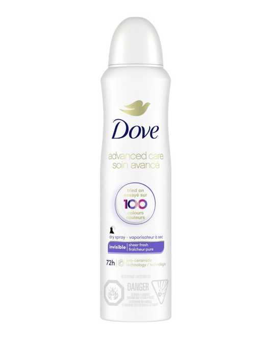 Dove Invisible Care Anti-Perspirant Body Spray for Women (150ml)