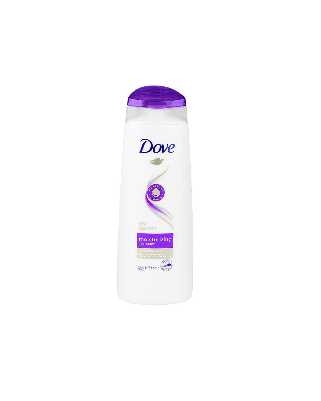 Dove Moisturizing Hydratant  Shampoo for Dry Hair (200ml